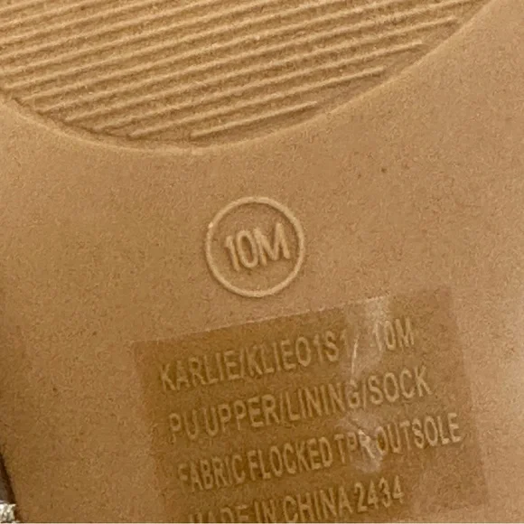 Steve Madden Ariele Studded Slide Women’s Sandal Gold, Brand New - Picture 10 of 11